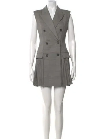Pre-owned Simkhai Wool Mini Dress In Multi