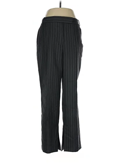 Simkhai Vera Straight Leg Crop Wool-blend Pant In Black