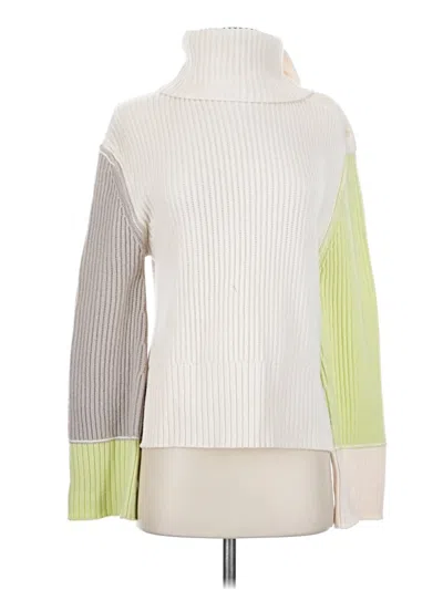 Pre-owned Simkhai Wool Pullover Sweater In White