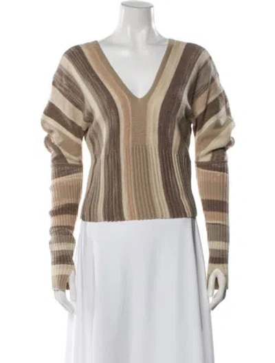 Pre-owned Simkhai Wool Striped Sweater W/ Tags In Multi