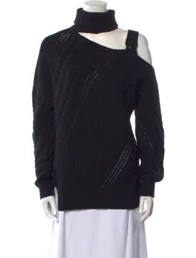 Pre-owned Simkhai Wool Turtleneck Sweater In Black