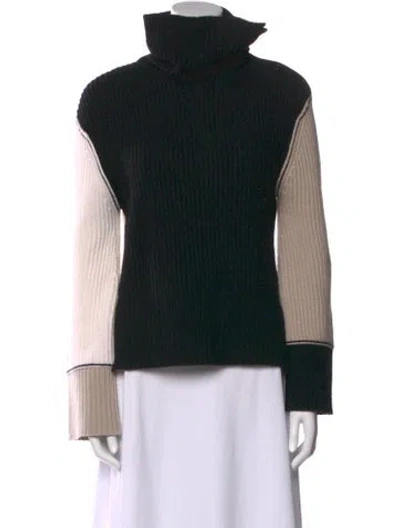 Pre-owned Simkhai Wool Turtleneck Sweater In Black