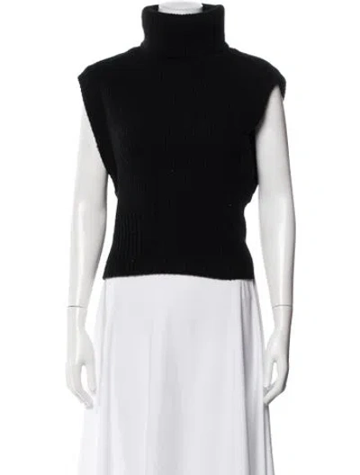 Pre-owned Simkhai Wool Turtleneck Sweater In Black