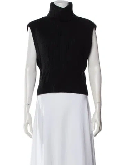Pre-owned Simkhai Wool Turtleneck Sweater In Black