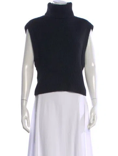 Pre-owned Simkhai Wool Turtleneck Sweater In Black