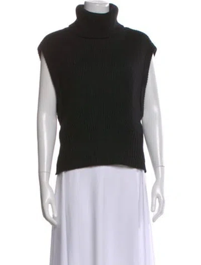 Pre-owned Simkhai Wool Turtleneck Sweater W/ Tags In Black