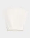 Simkhai Wrenli Pleated Top In White