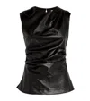 Simkhai Wynter Draped Top In Black