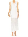 Simkhai Xena Maxi Dress In Ivory In White