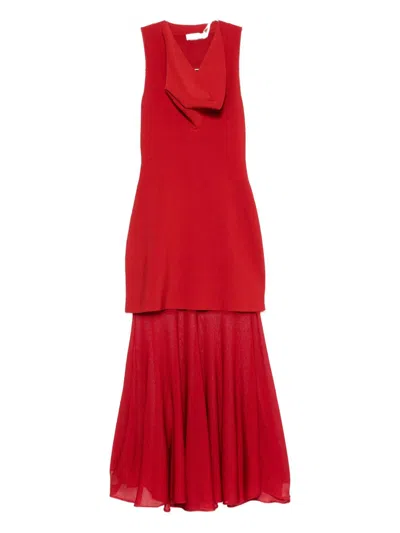Simkhai Xena Maxi Dress In Red