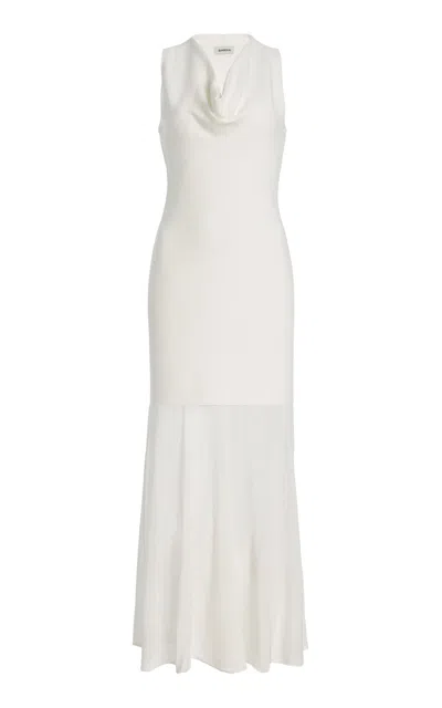 Simkhai Xena Maxi Dress In Ivory In White