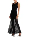 Simkhai Xena Maxi Halter Dress In Black