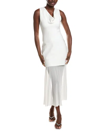Simkhai Xena Halter Dress In Ivory