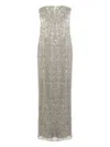 Simkhai Xyla Embellished Maxi Dress In Gray