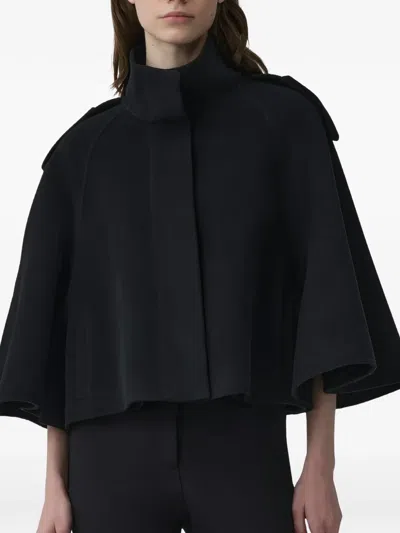 Simkhai Yara Cape Jacket In Black