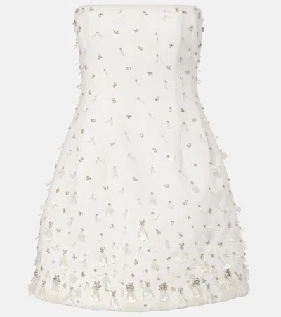 Simkhai Yasmin Embellished Minidress In Multi