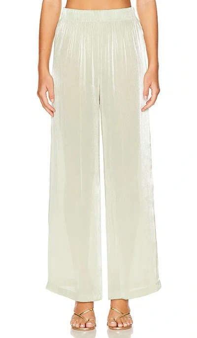 Simkhai Yvonne Pajama Pant In Green