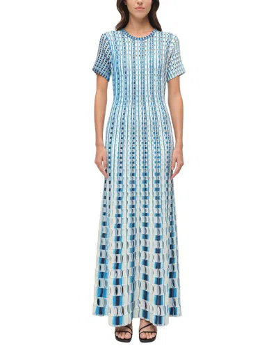 Simkhai Zaida Midi Dress In Blue