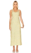 Simkhai Zakai Tank Maxi Dress In 硫磺色