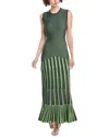 Simkhai Zhane Sleeveless Maxi Dress In Green