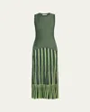 Simkhai Zhane Sleeveless Maxi Dress In Botanical Multi In Botanical Multi