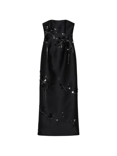 Simkhai Zirelle Embellished Gown In Black