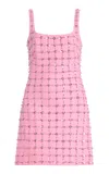 Simkhai Ziva Embellished Crepe Mini Dress