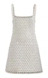 Simkhai Ziva Embellished Mini Dress In White