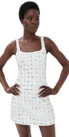 Simkhai Ziva Embellished Mini Dress White Multi
