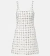 Simkhai Ziva Sequined Crêpe Minidress In White