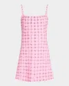 Simkhai Ziva Sleeveless Embellished Mini Dress