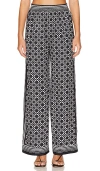 Simkhai Zuna Pajama Pant In 黑色