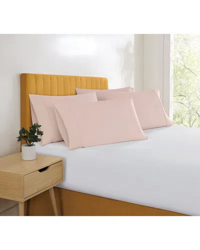 Simmons Essential Solid 4-pack Pillowcases In Pink