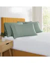 Simmons Essential Solid 4-pack Pillowcases In Green