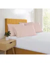 Simmons Essential Solid 4-pack Pillowcases In Pink