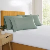 Simmons Essential Solid Pillowcase In Green
