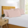 Simmons Essential Solid Pillowcase In Pink