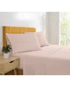 Simmons Essential Solid Sheet Set In Pink