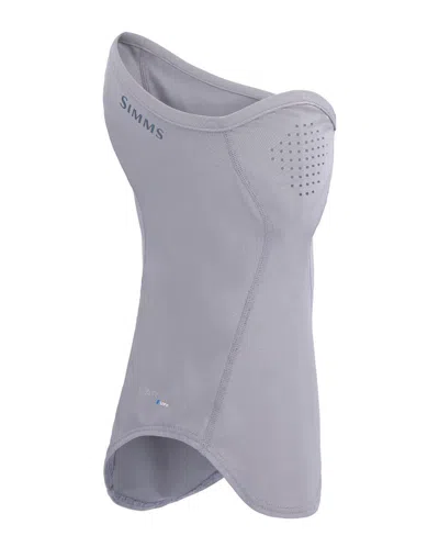 Simms Bugstopper Sun Fishing Neck Gaiter In Gray