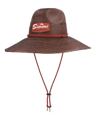 Simms Cutbank Sun Adjustable Hat In Brown