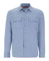 Simms Men's Big Sky Tech Shirt In Albacore In Blue