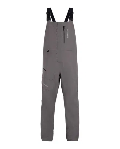 Simms Men's  Challenger Fishing Bibs - 2024 Pfas In Gray