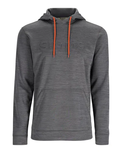 Simms Men's  Challenger Fishing Hoodie In Gray