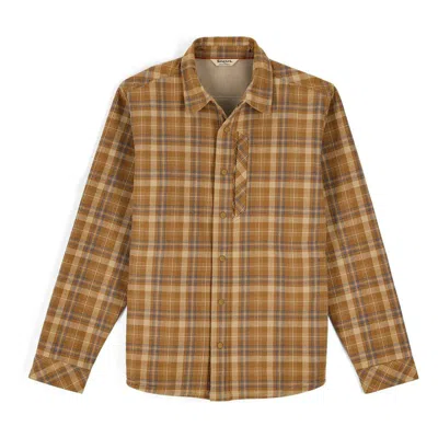 Simms Men's  Coldweather Shacket In Brown