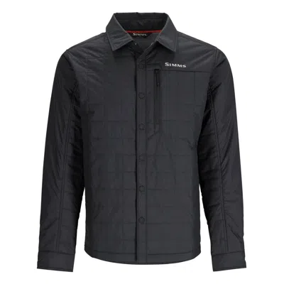 Simms Men's  Fall Run Hybrid Shacket In Animal Print
