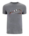 Simms Men's  Hook And Loop T-shirt In Gray