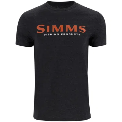 Simms Men's  Logo T-shirt In Black