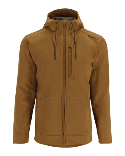Simms Men's  Rogue Hoody Full Zip In Brown
