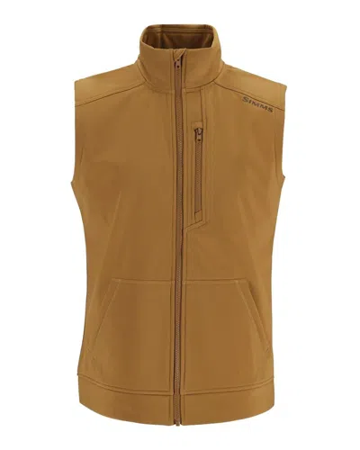 Simms Men's  Rogue Vest In Brown