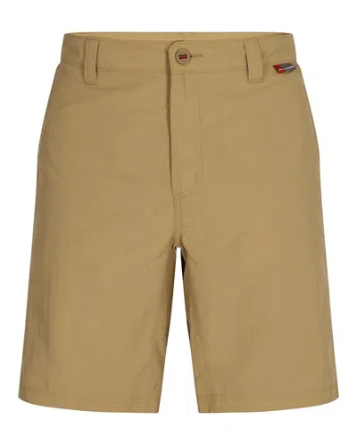 Simms Men's  Superlight Chino Shorts In Brown